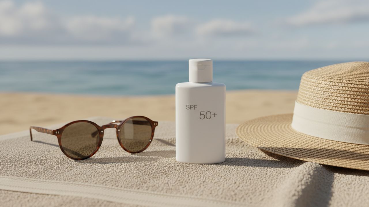 La crème solaire n'empêche pas le bronzage.