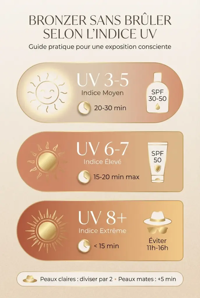 Guide pour bronzer sans brûler
