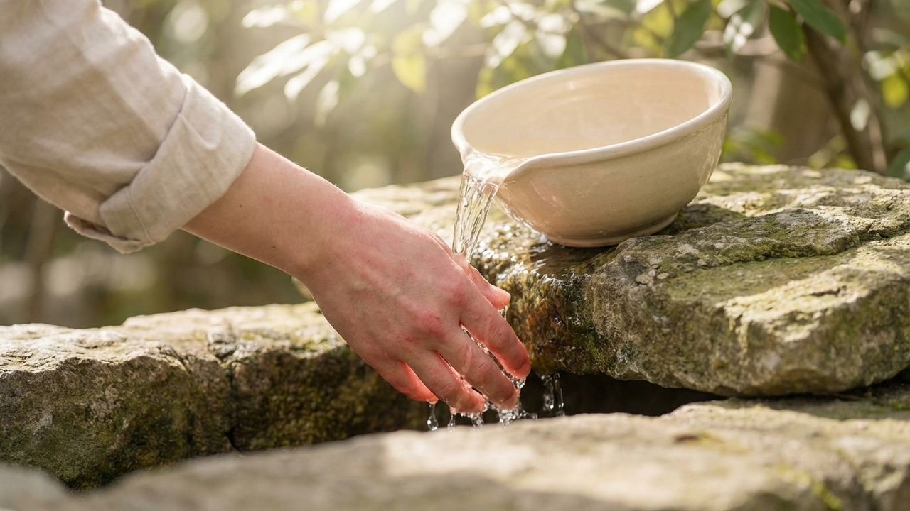 Guérir avec de l'eau froide