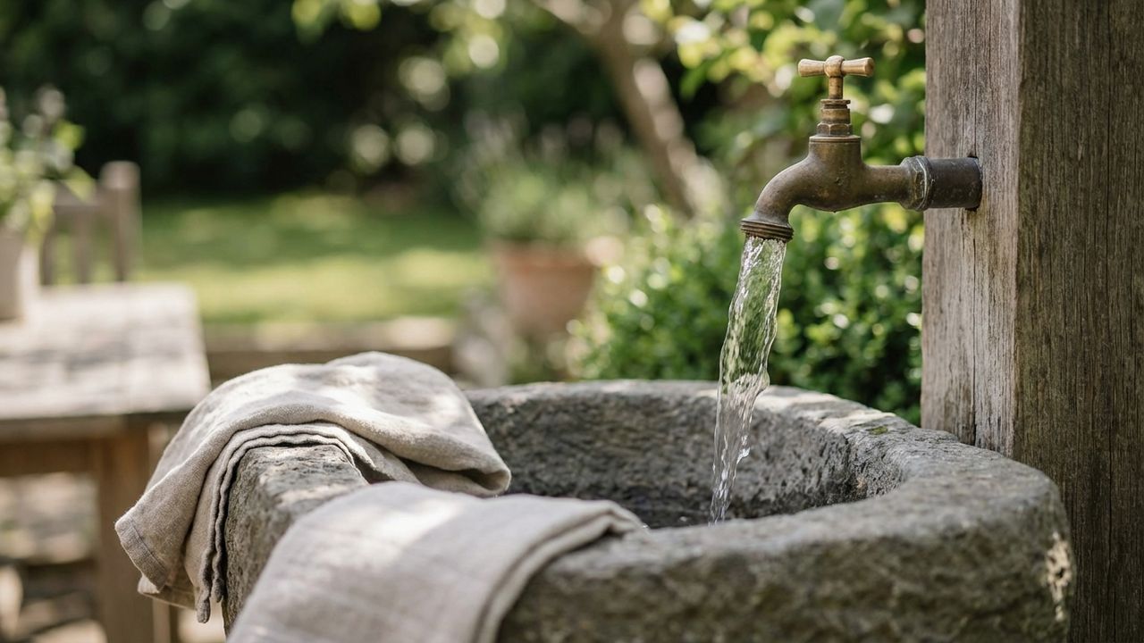 Utiliser de l'eau fraîche pour apaiser la brulure