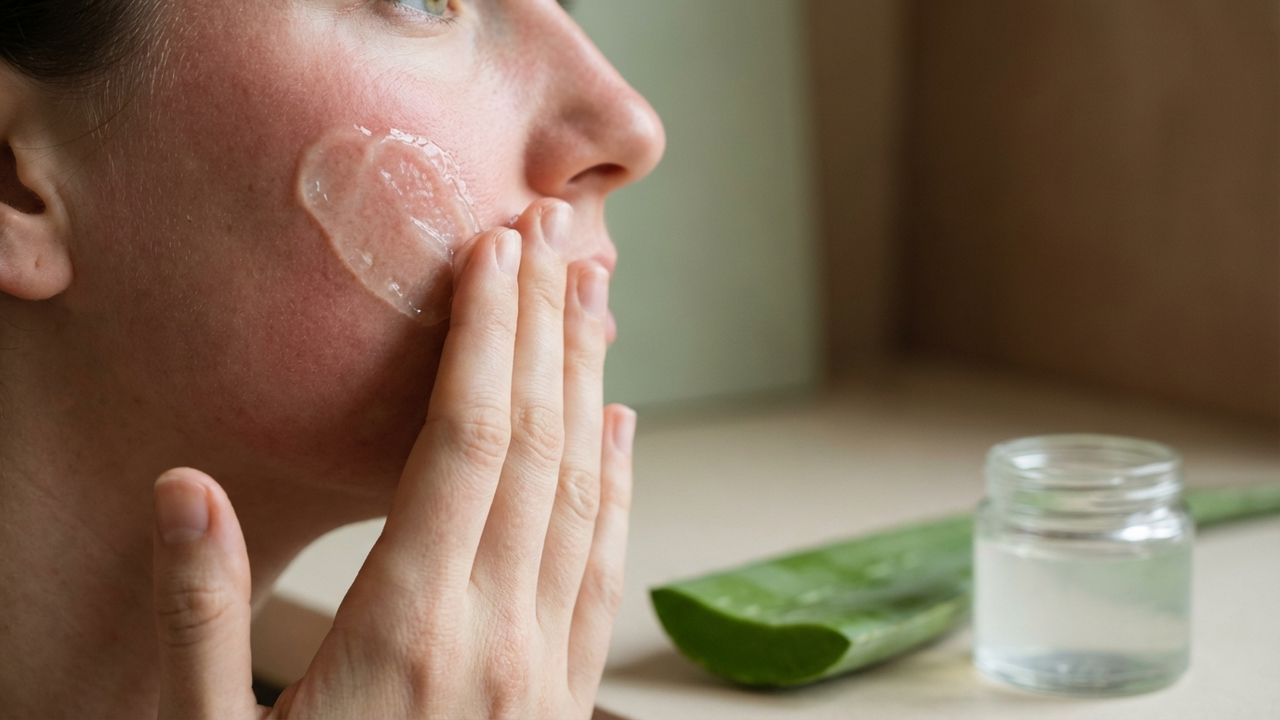 Agir vite et soigner la peau avec des produits naturels pour limiter le danger du coup de soleil au visage