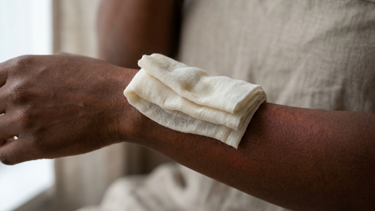 Soulager coup de soleil peau noire