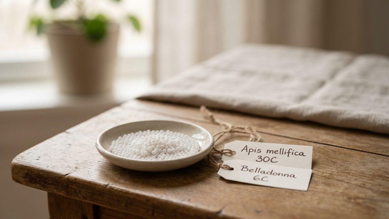 Billes d'oméopathie