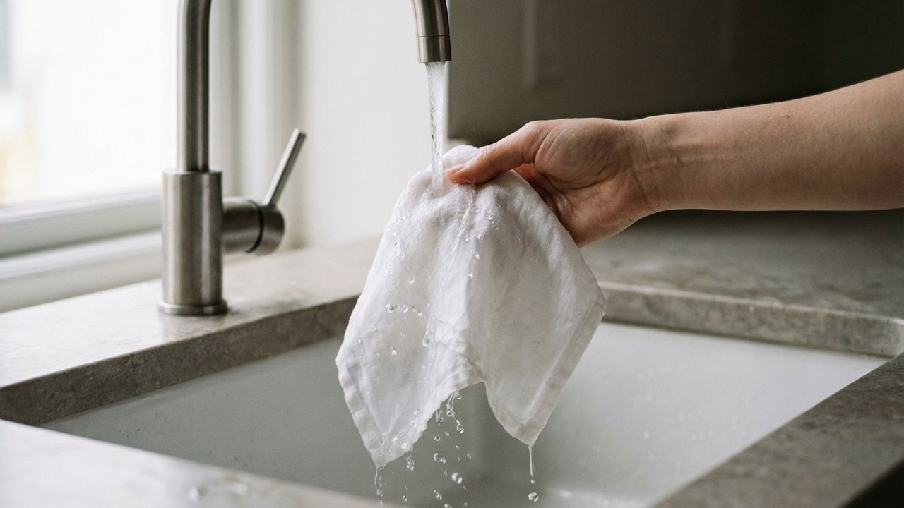 Que faire en cas de tache de crème solaire sur vêtement blanc ?