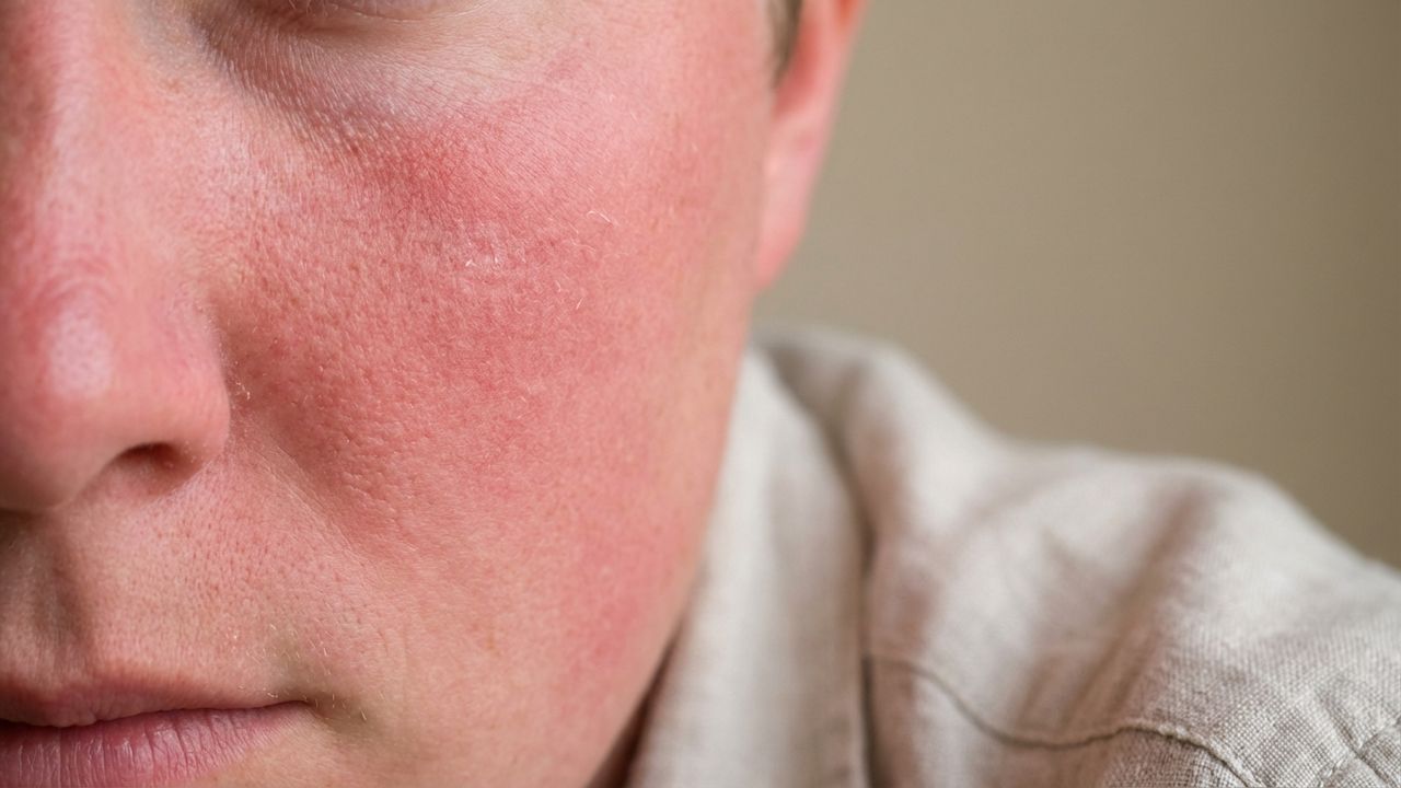 Un coup de soleil au visage est un vrai danger