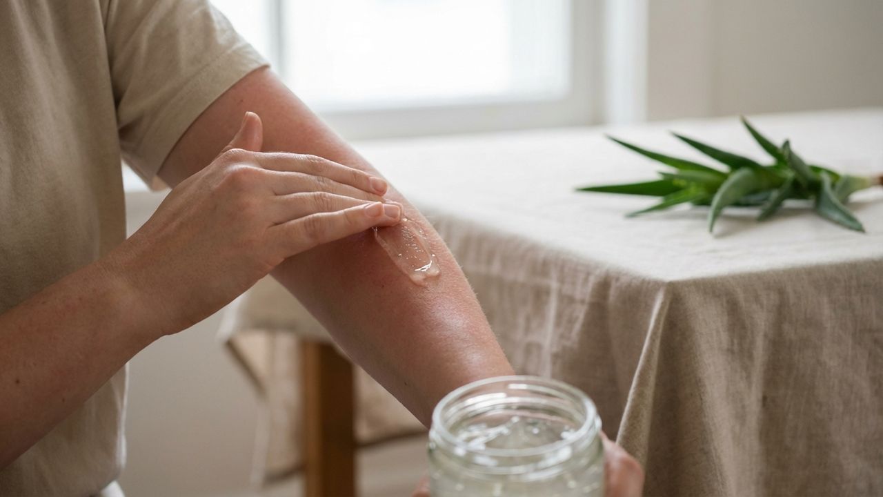 Gel à base d'aloe vera