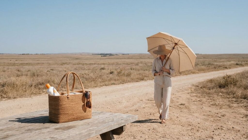 Variation de l'indice UV suivant les heures de la journée