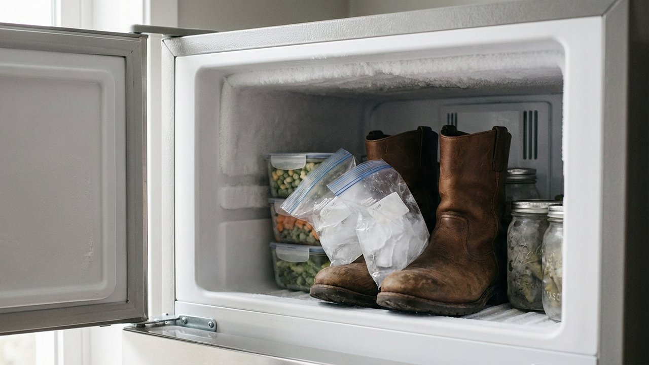 Technique du congélateur pour élargir des chaussures facilement