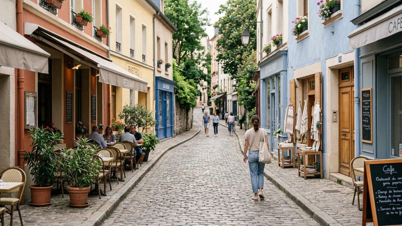 La Quinta Avenida piétonne avec restaurants et boutiques à Playa del Carmen