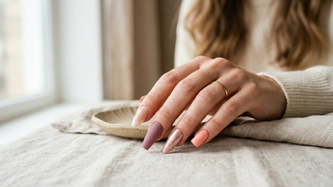 Différents types de faux ongles : capsules, press-on, gel et résine